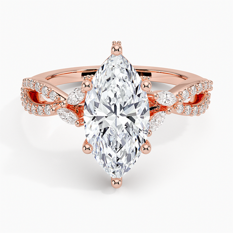 Nature Inspired Diamond Ring