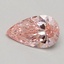 0.51 Ct. Fancy Vivid Pink Pear Lab Grown Diamond