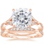14KR Moissanite Zinnia Diamond Bridal Set (1/2 ct. tw.), smalltop view