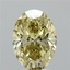 4.50 Ct. Fancy Intense Yellow Oval Lab Grown Diamond