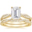 18KY Moissanite Petite Luxe Twisted Vine Bridal Set (1/2 ct. tw.), smalltop view
