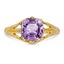 Art Nouveau Amethyst Vintage Ring