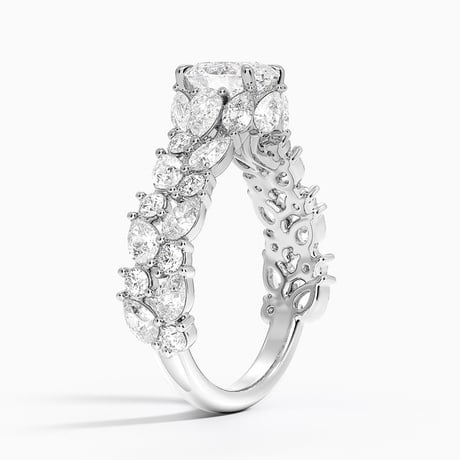 Olivetta Double Row Diamond Ring
