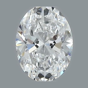 Oval diamond — real photo