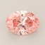 2.11 Ct. Fancy Vivid  Pink Oval Lab Grown Diamond