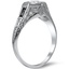 The Jola Ring, smalltop view on a hand