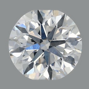 Round diamond — real photo