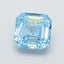 1.03 Ct. Fancy Vivid  Blue Asscher Lab Grown Diamond