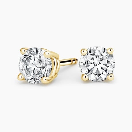 Perfect 4-Prong Diamond Stud Earrings (4 ct. tw.)