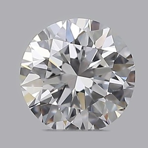 Round diamond — real photo