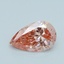 1.03 Ct. Fancy Intense Pink Pear Lab Grown Diamond