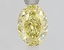 1.06 Ct. Fancy Yellow Oval Lab Grown Diamond