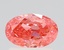 0.78 Ct. Fancy Vivid Pink Oval Lab Grown Diamond