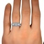 The Kipling Ring, smallzoomed in top view on a hand
