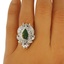The Fontainebleau Ring, smalltop view on a hand