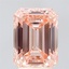 4.0 Ct. Fancy Intense Pink Emerald Lab Grown Diamond