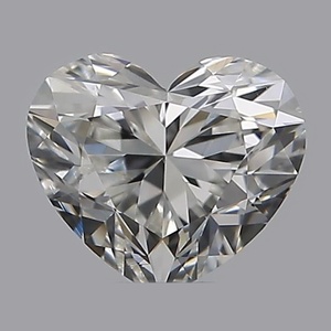 Heart diamond — real photo