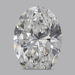 Oval diamond — real photo