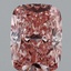 2.07 Ct. Fancy Vivid Pink Cushion Lab Grown Diamond