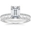 18K White Gold Demi Diamond Ring (1/3 ct. tw.) with Marseille Diamond Ring (1/3 ct. tw.)