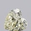 0.59 Ct. Fancy Light Yellow Heart Lab Grown Diamond