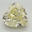 5.22 Ct. Fancy Intense Yellow Heart Lab Grown Diamond