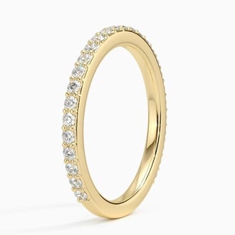 Petite Shared Prong Three-Quarter Coverage Lab Diamond Ring (3/8 ct. tw.)