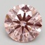 2.00 Ct. Fancy Intense Pink Round Lab Grown Diamond