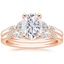 14KR Moissanite Verbena Diamond Bridal Set (1/4 ct. tw.), smalltop view