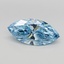 1.86 Ct. Fancy Vivid  Blue Marquise Lab Grown Diamond