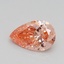 0.50 Ct. Fancy Intense Pink Pear Lab Grown Diamond