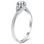 The Loa Ring, smalltop view on a hand