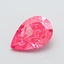 1.19 Ct. Fancy Vivid Pink Pear Lab Grown Diamond