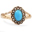 Victorian Turquoise Vintage Ring