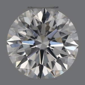 Round diamond — real photo