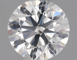 Round diamond — real photo