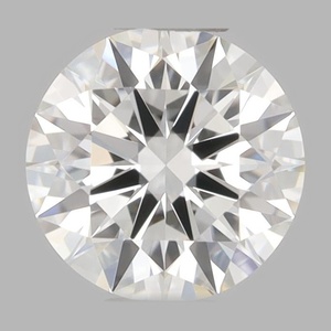 Round diamond — real photo