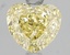 1.54 Ct. Fancy Intense Yellow Heart Lab Grown Diamond