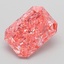 2.02 Ct. Fancy Pink Radiant Lab Grown Diamond