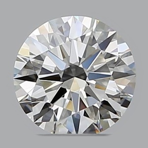 Round diamond — real photo
