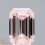 0.82 Ct. Fancy Pink Emerald Lab Grown Diamond