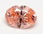 1.53 Ct. Fancy Vivid Pink Oval Lab Grown Diamond