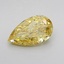 1.73 Ct. Fancy Intense Yellow Pear Lab Grown Diamond