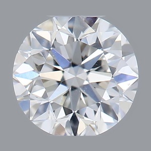 Round diamond — real photo