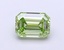 1.07 Ct. Fancy Vivid  Green Emerald Lab Grown Diamond