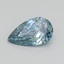 0.70 Ct. Fancy Vivid Blue Pear Lab Grown Diamond