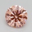 1.74 Ct. Fancy Intense Pink Round Lab Grown Diamond