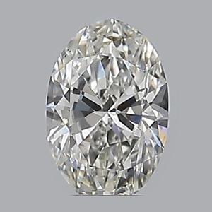 Oval diamond — real photo