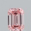 1.05 Ct. Fancy Intense  Pink Emerald Lab Grown Diamond