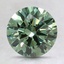 2.02 Ct. Fancy Vivid Pacific Green Round Lab Grown Diamond